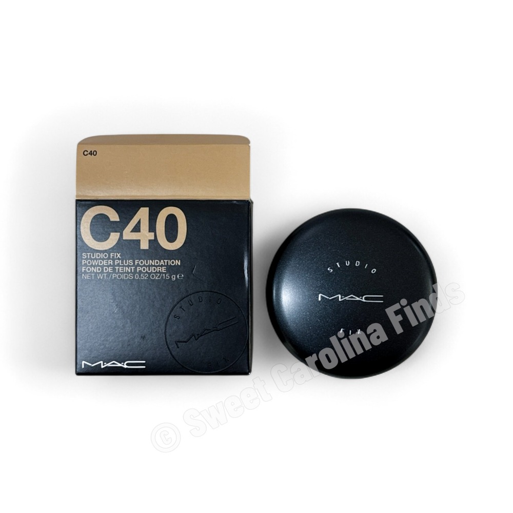 MAC C40 Studio Fix Powder Plus Foundation 15g /0.52oz NEW โ ORIGINAL FORMULA - Picture 2 of 4